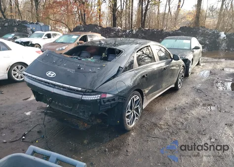 2023 Hyundai Ioniq 6 Sel z USA, uszkodzony, nr VIN KMHM34AA3PA037731